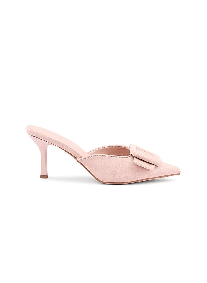 أيقون Suede Heel Shoes for All Day